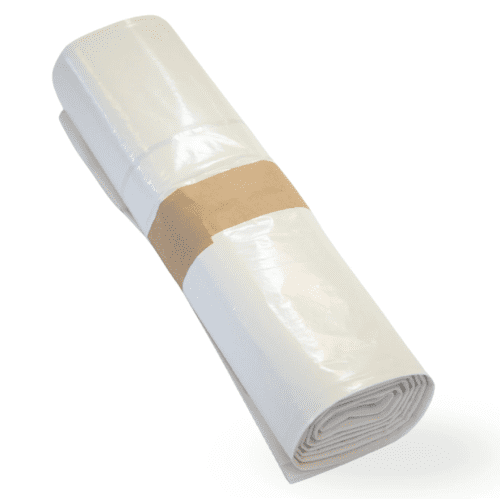 Sacs poubelle 110L Transparent 32µ photo du produit front L