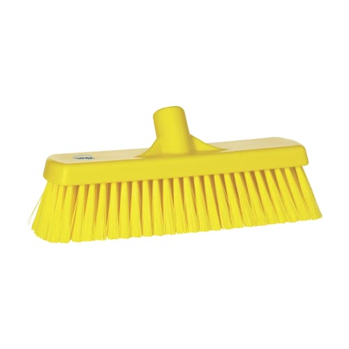 Balai fibres médium alimentaire PLP 30cm jaune Vikan photo du produit front L