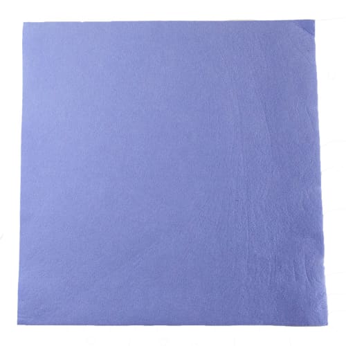 Serpillère aiguilletée bleu 70 x 70 cm photo du produit front L