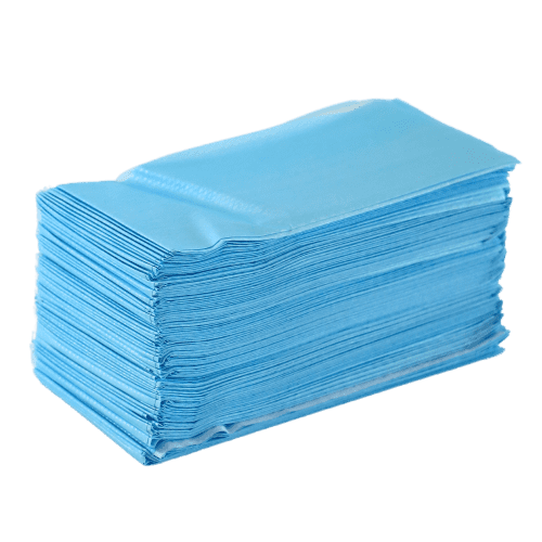 Alèse Paredes ouate bleue plastifiée 39 x 40 cm photo du produit front L