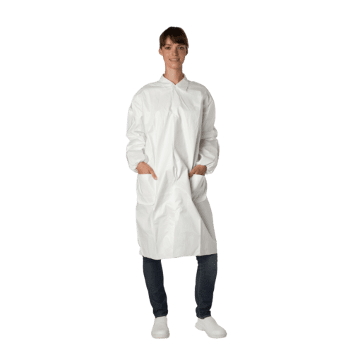 Blouse de laboratoire Partiguard Light taille M Indutex 3 poches photo du produit front L