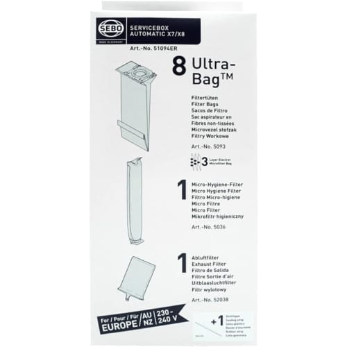 Service box 3 filtres pour 1443-1/1444-1 photo du produit front L