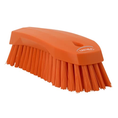 Brosse fibres dures alimentaire PLP 20cm orange Vikan photo du produit front L