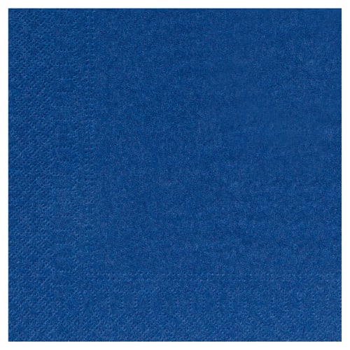 Serviette papier 2 plis 20 x 20 cm bleu marine - PAREDES