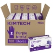 Gant de protection chimique nitrile Kimtech Science Purple violet non poudré 24cm taille S photo du produit