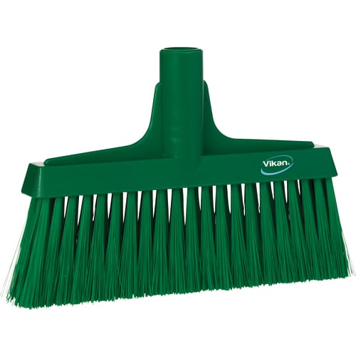 Balai miquet fibres mixtes alimentaire PLP 26cm vert Vikan photo du produit front L