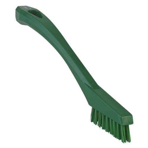 Mini brosse fibres dures alimentaire PLP 20,5cm vert Vikan photo du produit front L