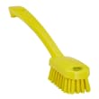 Brosse fibres médium alimentaire PLP 26cm jaune Vikan photo du produit