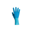 Gant de protection chimique latex granité Mapa Professional support tissu Jersette 301 bleu taille 7 photo du produit back S