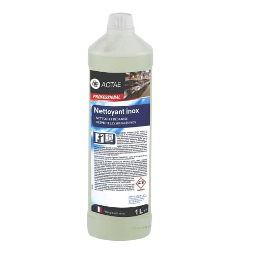 Actae nettoyant inox flacon de 1L photo du produit front L