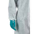 Combinaison de protection type 5-6 antistatique Ansell AlphaTec 1500 PLUS - Modèle 111 blanc taille XL photo du produit side S