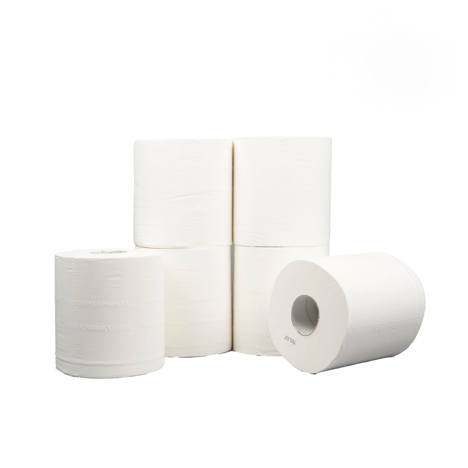 Bobine papier ouate essuyage gaufrée Blanche 1000 F