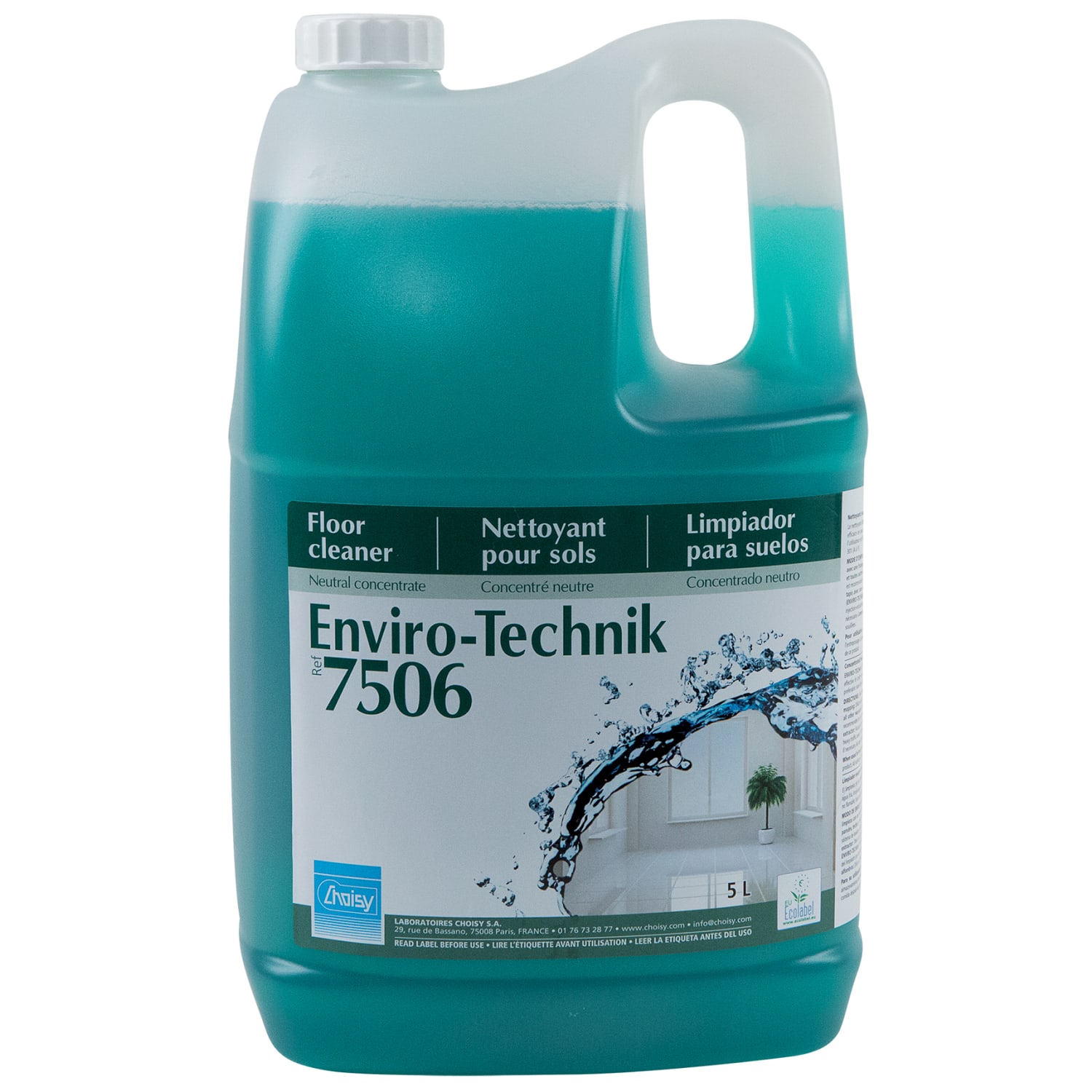 CHOISY Enviro-Technik 7506 nettoyant certifié Ecolabel bidon de 5L photo du produit