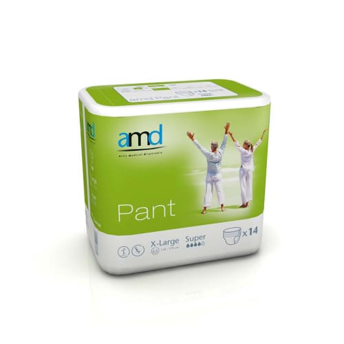 Slip absorbant Super AMD vert taille S photo du produit front L