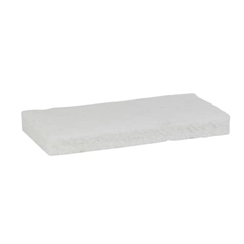 Tampon abrasif blanc 12,5 x 24,5 cm Vikan photo du produit front L