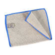 Essuyage microfibre Mini 200 gris surjet bleu 23 x 35 cm Decitex photo du produit
