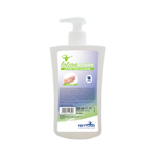 Lotion neutre pour les mains flacon pompe de 500ml photo du produit