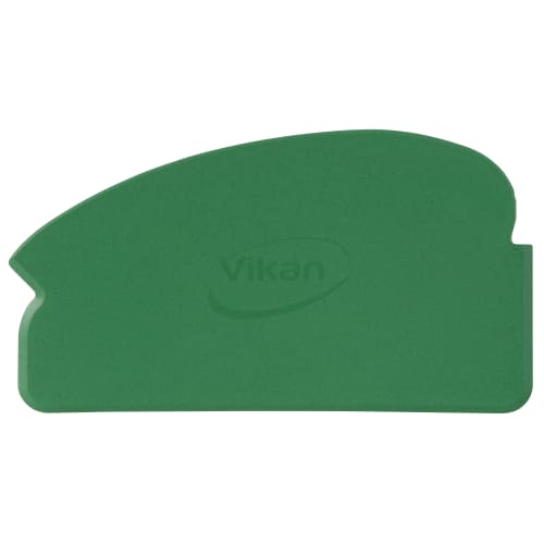 Racle-tout flexible détectable alimentaire PLP 16,5cm vert Vikan photo du produit front L