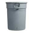 Collecteur plastique Barella 80L gris photo du produit side S