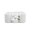 Bobine d'essuyage blanche dévidage central EcoCompact 800 formats 18,2 x 19 cm Ecolabel Paredes Access photo du produit side S
