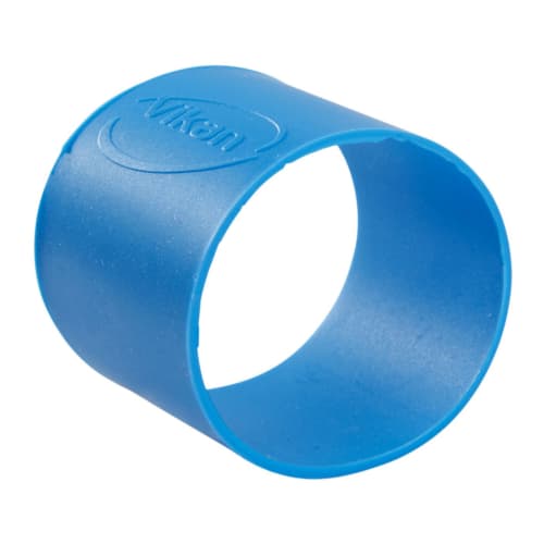 Collier d'identification caoutchouc Ø4cm bleu Vikan photo du produit front L