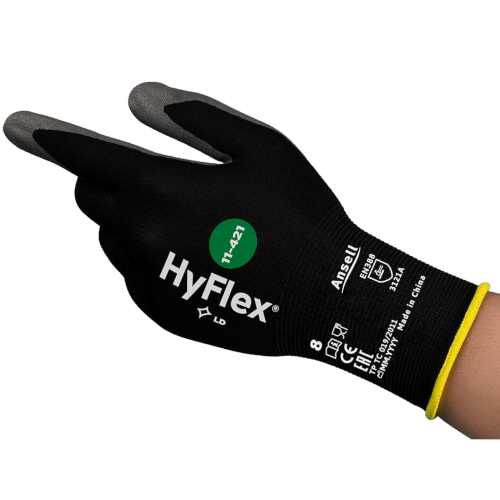 Gant de protection anti-coupure HyFlex 11-421 enduction PE taille 8 photo du produit