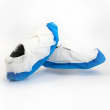 Surchaussure Paredes PLP 35g/m² semelle PE 80µm blanc/bleu 45cm photo du produit