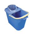 Seau PLP 12L avec essoreur bleu photo du produit