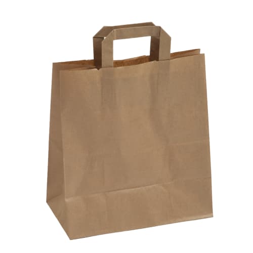 Sac cabas papier avec poignées kraft 260 x 290 mm MB Pack photo du produit front L