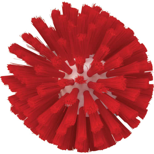 Brosse cylindrique fibres médium alimentaire PLP Ø17,5cm rouge Vikan photo du produit front L