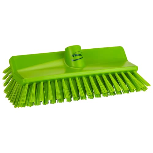 Balai lave-pont fibres médium alimentaire PLP 26,5cm anis Vikan photo du produit front L