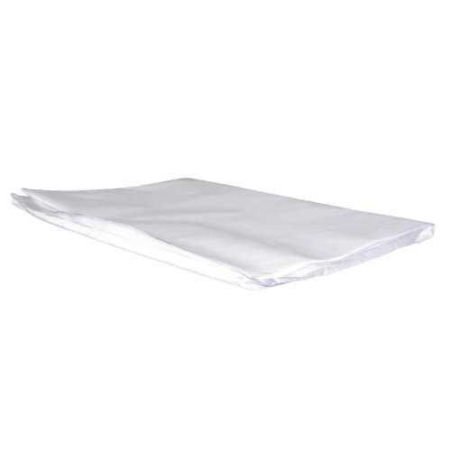 Drap de transport PLP 60g/m² blanc 150 x 217 cm pliage brancard photo du produit