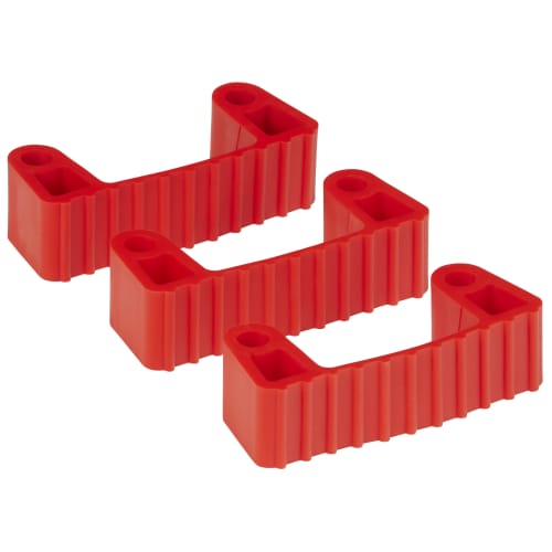 Clips pour support mural 1 ou 3 clips rouge Vikan photo du produit front L