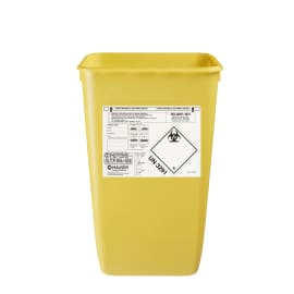 Fût pour déchets d'activités de soins à risques infectieux DASRI 60L VAT5