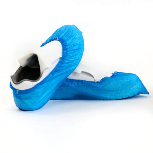 Surchaussure CPE 30µm bleu 36cm Paredes photo du produit front L
