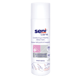 Mousse nettoyante et soignante Seni Care flacon pulvérisateur de 500ml