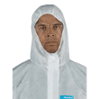 Combinaison de protection type 5-6 antistatique Ansell AlphaTec 1500 PLUS - Modèle 111 blanc taille XXXL photo du produit