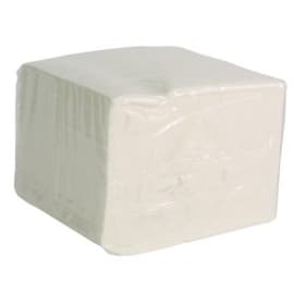 Essuyage non tissé blanc 50g/m² 21 x 20 cm