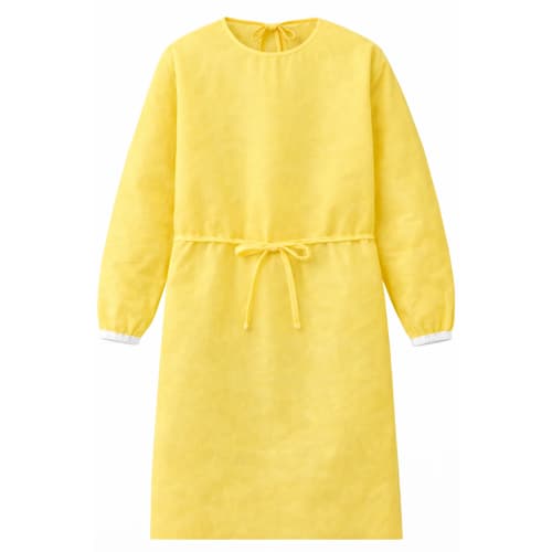 Blouse de soin PPSB 25 g/m2 Jaune TU Paredes photo du produit front L