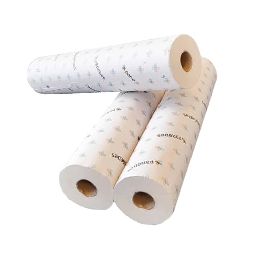 Drap d'examen rouleau ouate blanche 36g/m² 2 plis 150 formats 50 x 38 cm photo du produit front L