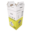 Carton hospitalier DASRI 25L haut lien coulissant NF X photo du produit