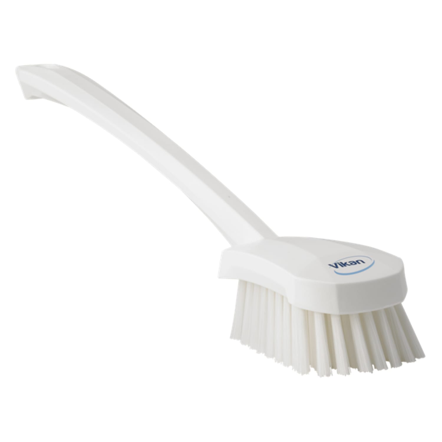 Brosse à main fibres médium alimentaire PLP 41,5cm blanc photo du produit