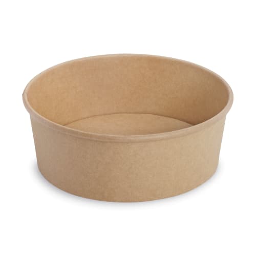 Saladier rond carton kraft 1300 cc Alphaform photo du produit