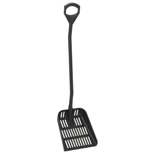 Pelle ajourée alimentaire PLP aluminium 130,5cm noir Vikan photo du produit front L