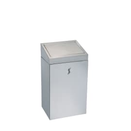 Poubelle métal 25L inox brossé Medial