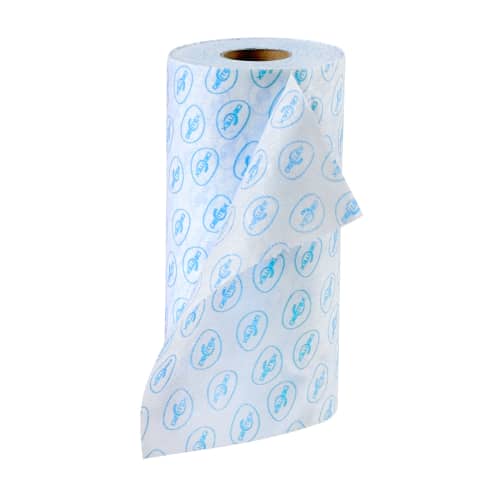 Essuyage microfibre usage unique Disporoll bleu 25 x 33 cm Decitex photo du produit front L