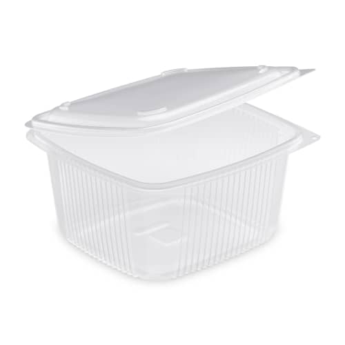 Boite à couvercle charnière translucide 1800 cc Alphaform photo du produit front L