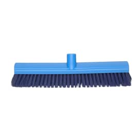 Balai mi-dur 45cm bleu en fibre mi-dures Brosserie Thomas