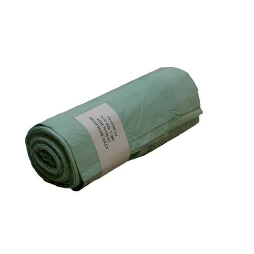 Sac à déchets compostable Type 20L Vert Alfapac photo du produit front L