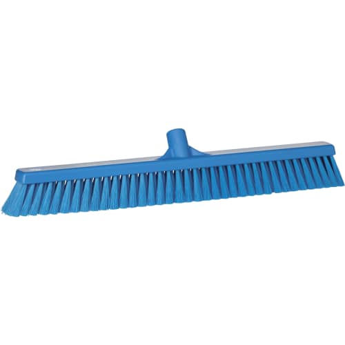Balai fibres souples alimentaire PLP 61cm bleu Vikan photo du produit front L